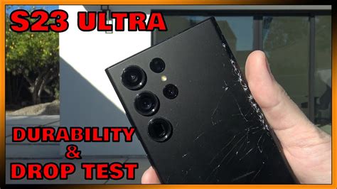 drop test s23 ultra|samsung s23 drop test review.